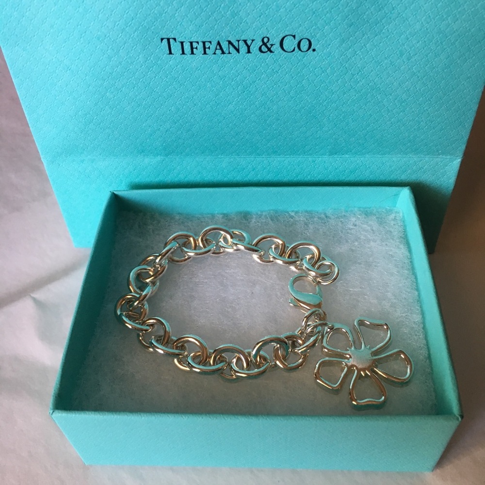 Tiffany & Co. Elsa Peretti Open Flower Bracelet
